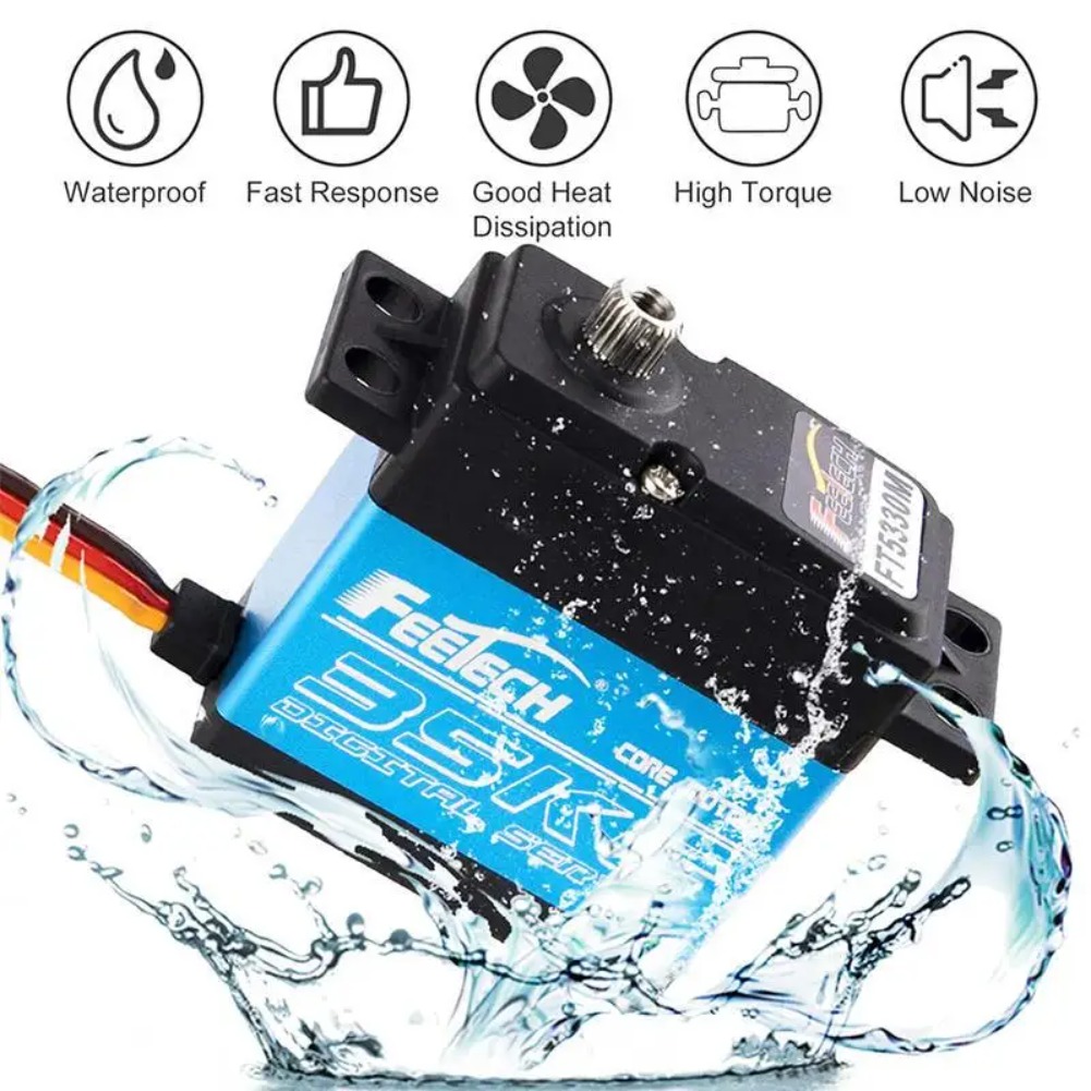 FEETECH FT5330M 35KG Digital S - огляд і ціна Rc Helicopter Servo