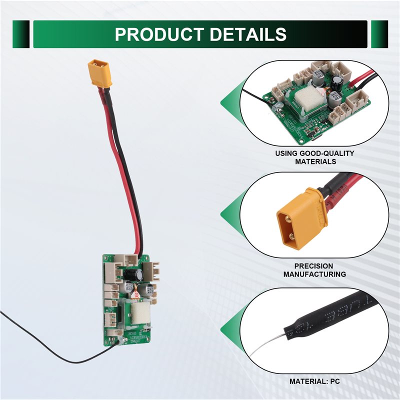 B05C-Receiver Main Board For W - огляд і ціна Rc Helicopter Servo
