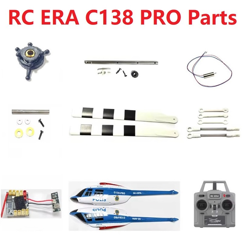 Spare Parts List for RC ERA C1 - огляд і ціна Rc Helicopter Blade